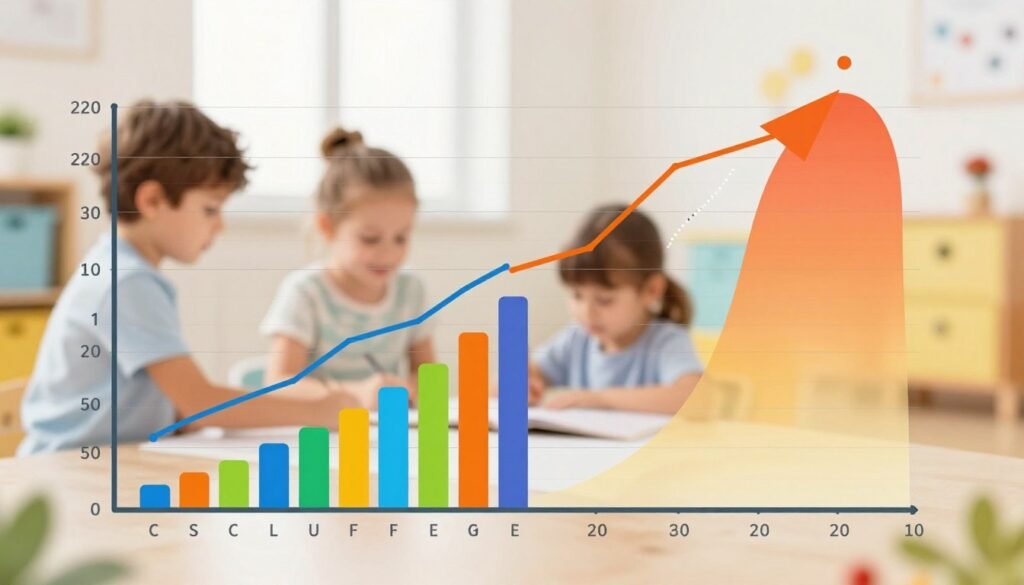 gráficos de crescimento