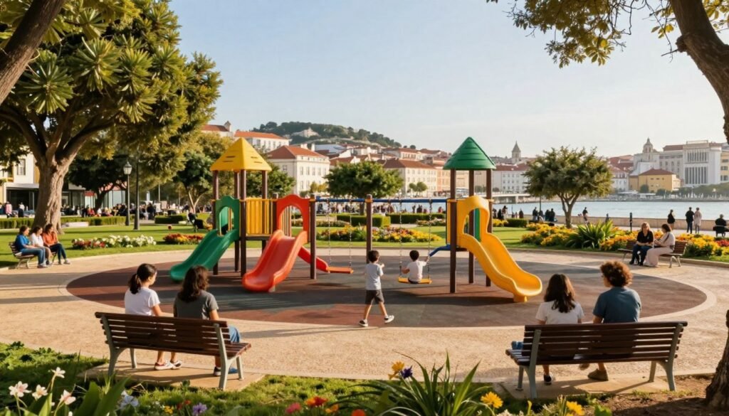 parques de Lisboa com áreas de lazer infantil parques de Lisboa com áreas de lazer infantil