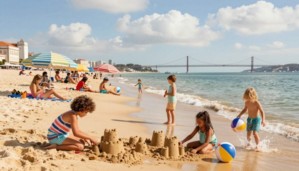 praias para crianças lisboa