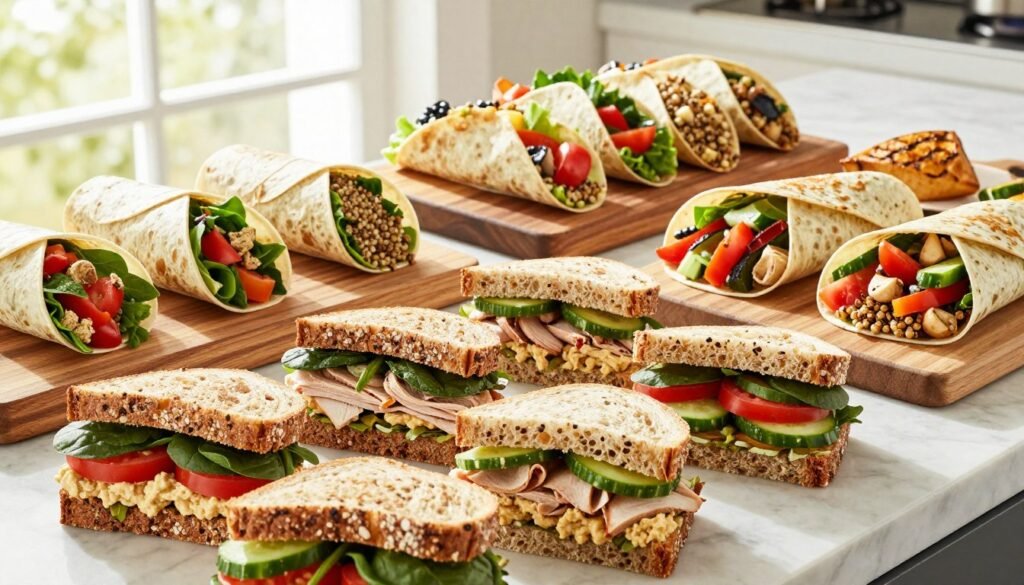 sanduíches saudáveis