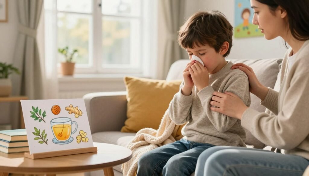 tosse e ranho em crianças